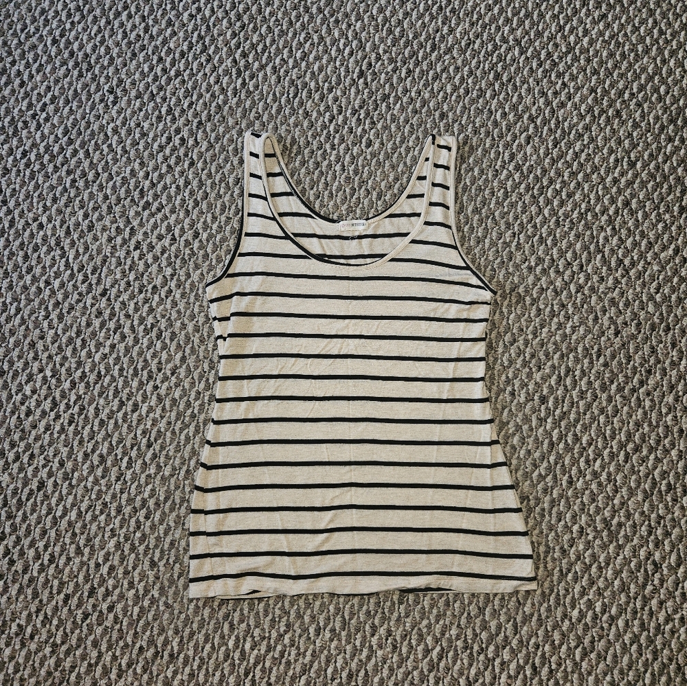 striped tank top L